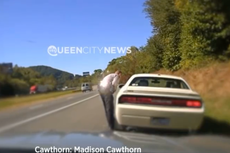 New police video shows Madison Cawthorn being pulled over for speeding