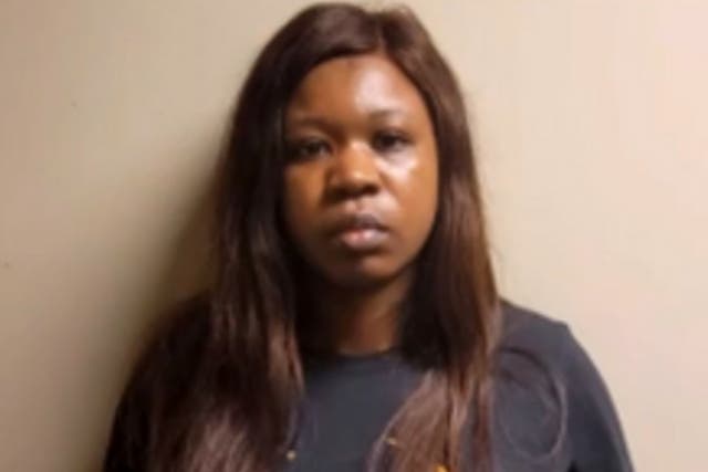 <p>Beatrice Bijoux, 31, has been charged with one count of aggravated assault with a deadly weapon, one count of high speed or wanton fleeing and four counts of attempted murder after running down people in Stuart, Florida</p>