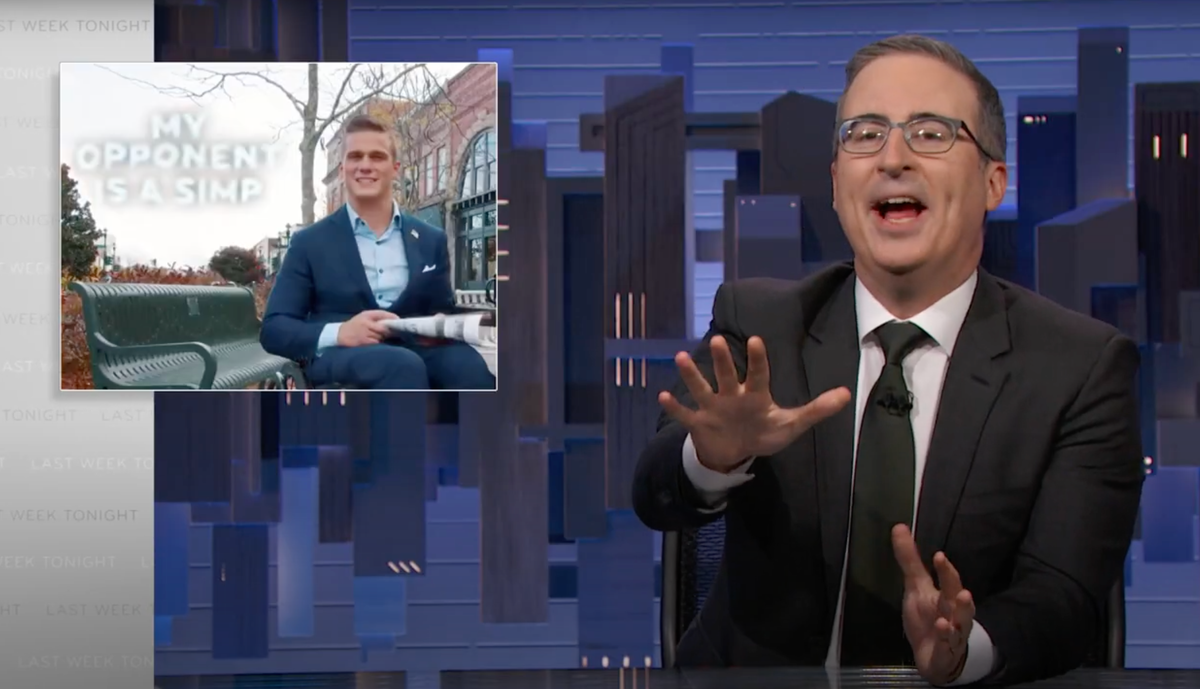 John Oliver mocks Madison Cawthorn’s false statements, from ‘key bumps’ to apple cobbler