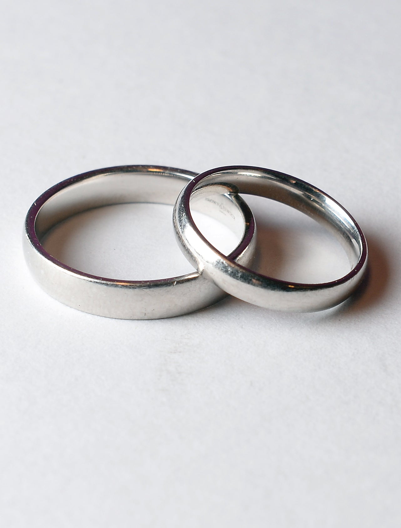 A pair of wedding rings (Anthony Devlin/PA)