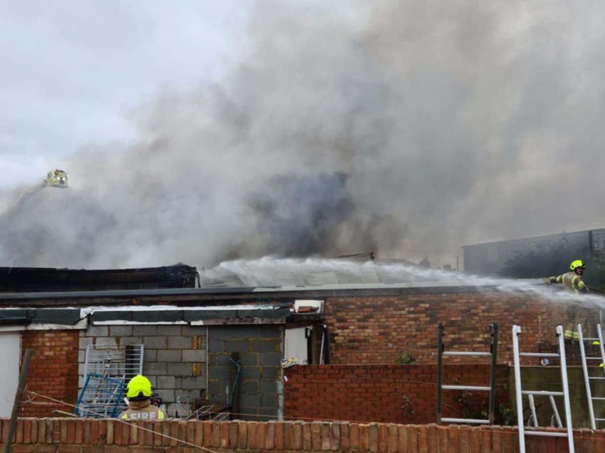 Southall Fire: Blaze Near Heathrow Airport With Huge Black Smoke Clouds 