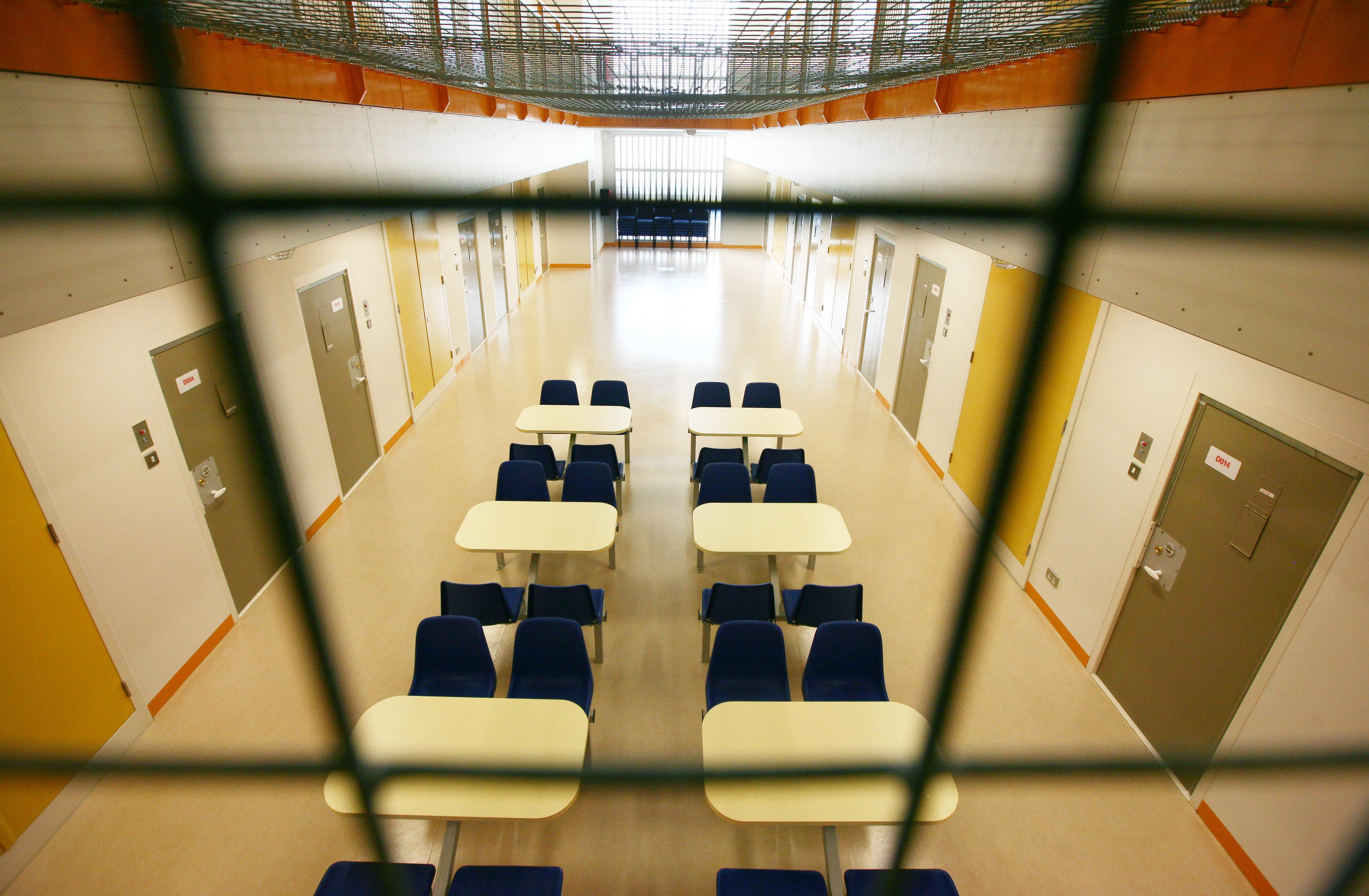 A general view of D Wing at Brook House immigration removal centre (Gareth Fuller/PA)