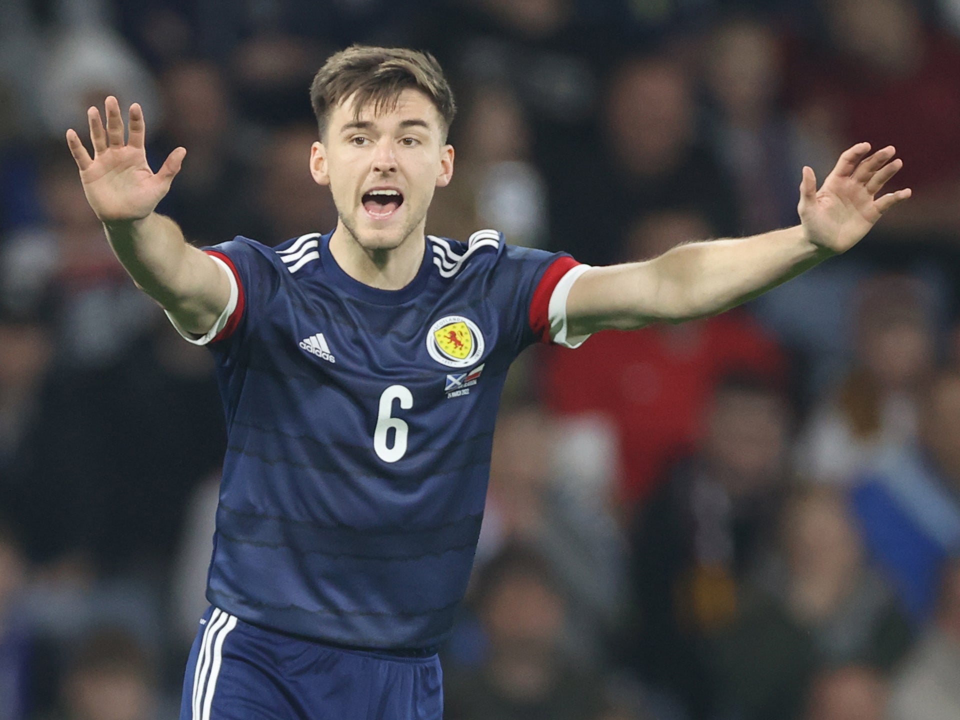 Kieran Tierney faces an injury lay-off