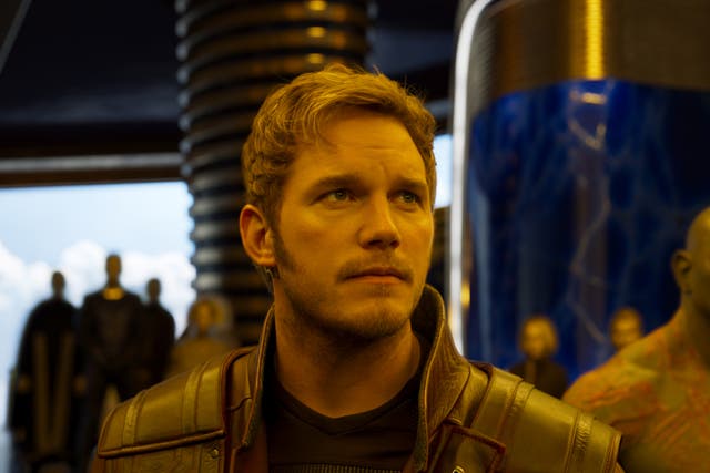 <p>Chris Pratt in ‘Guardians of the Galaxy Vol 2’</p>