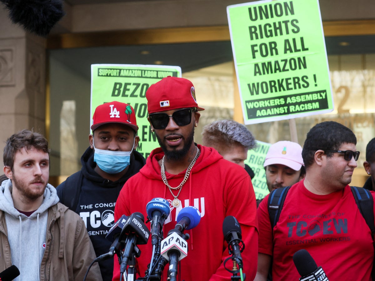 Amazon union leader slams AOC: 'She doesn't deserve this moment' | The  Independent