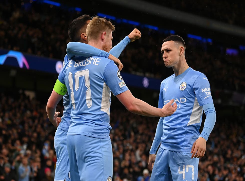 <p>Phil Foden assisted Kevin De Bruyne for Manchester City’s only goal </p>