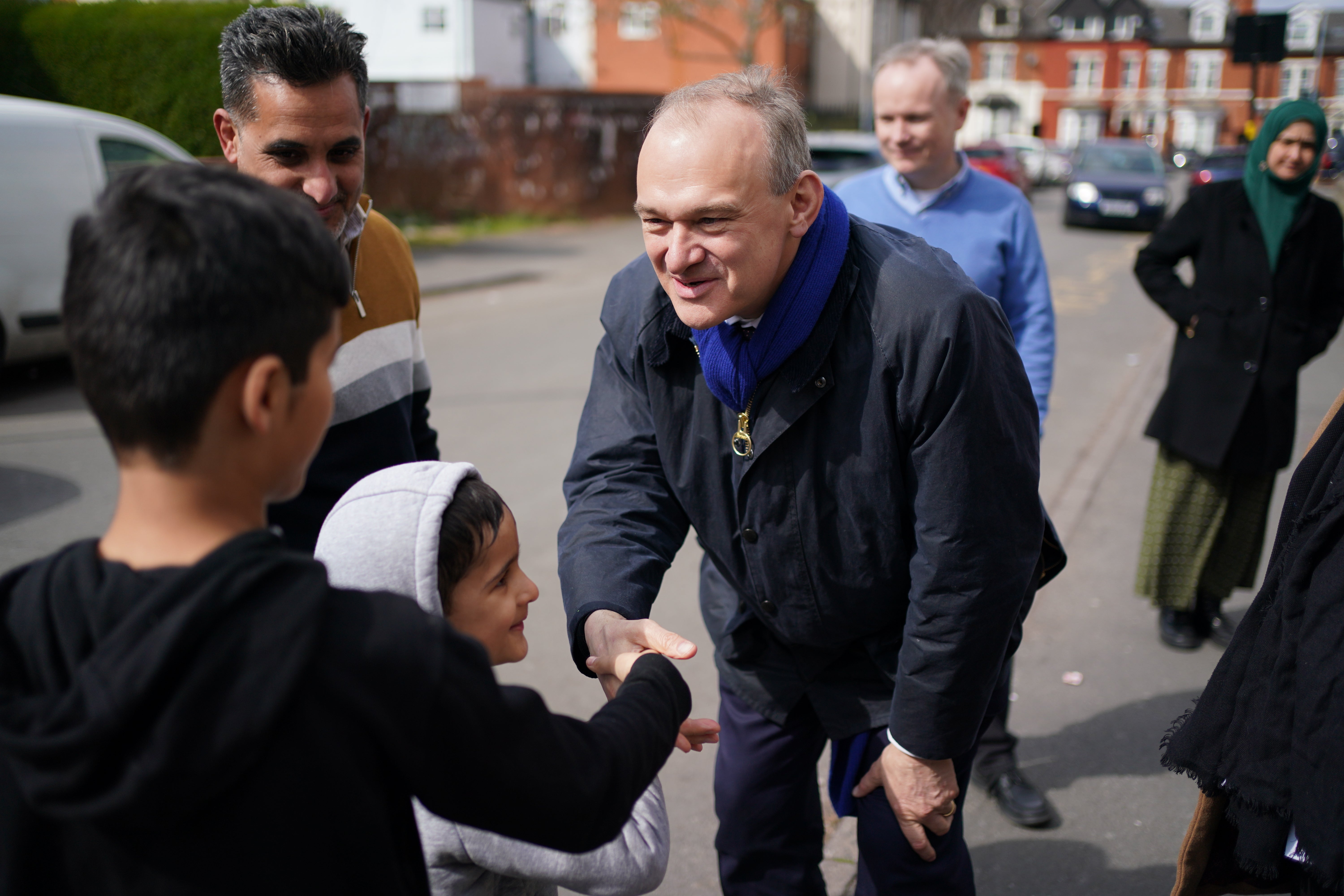 Lib Dem leader Sir Ed Davey will launch his party’s local elections campaign on Wednesday (Jacob King/PA)