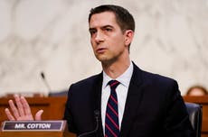 Democratic Party chair rips ‘maggot-infested’ Tom Cotton and ‘fascism’ of GOP