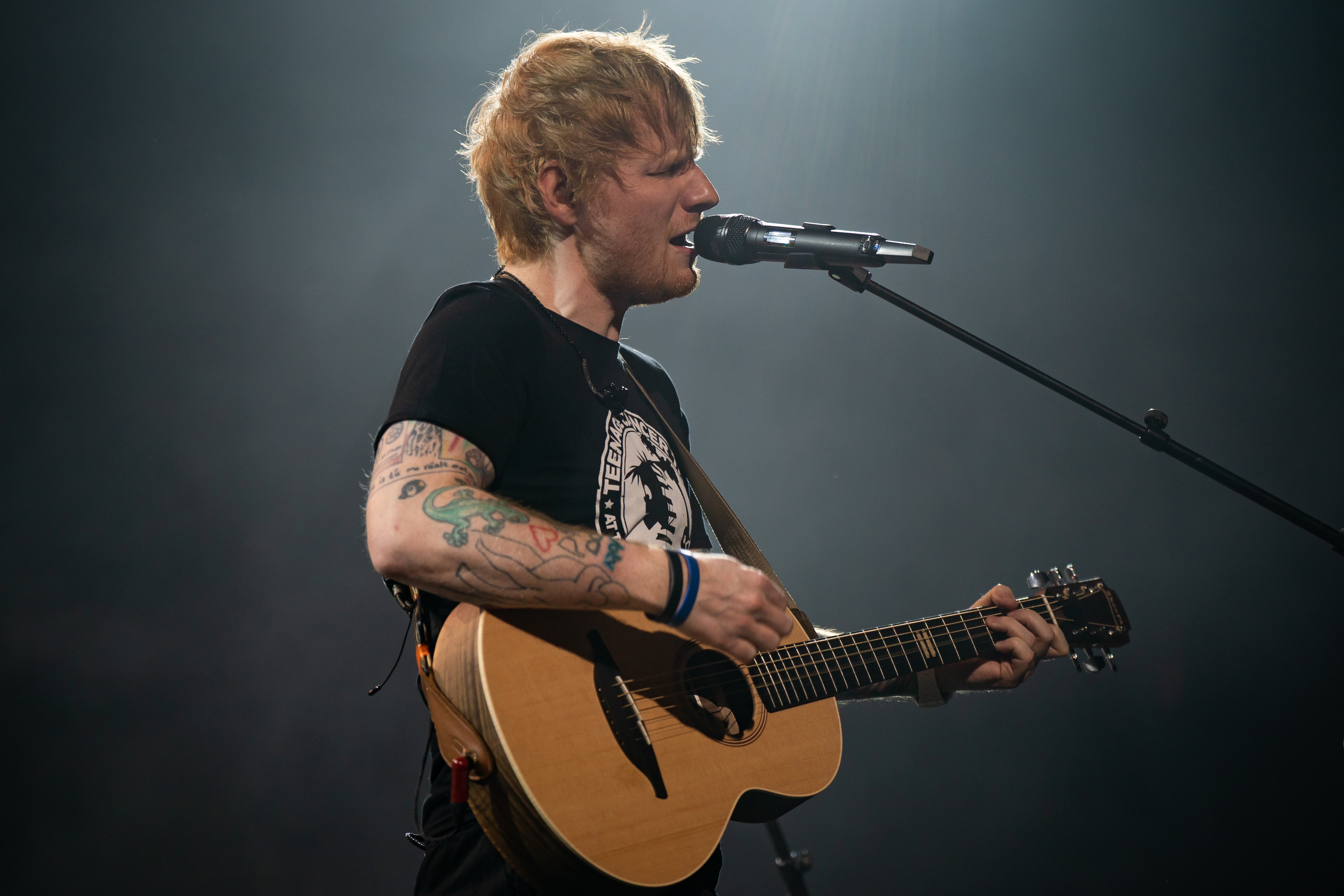 Ed Sheeran is set to find out the result of his High Court battle over the copyright of his 2017 hit Shape Of You (PA)