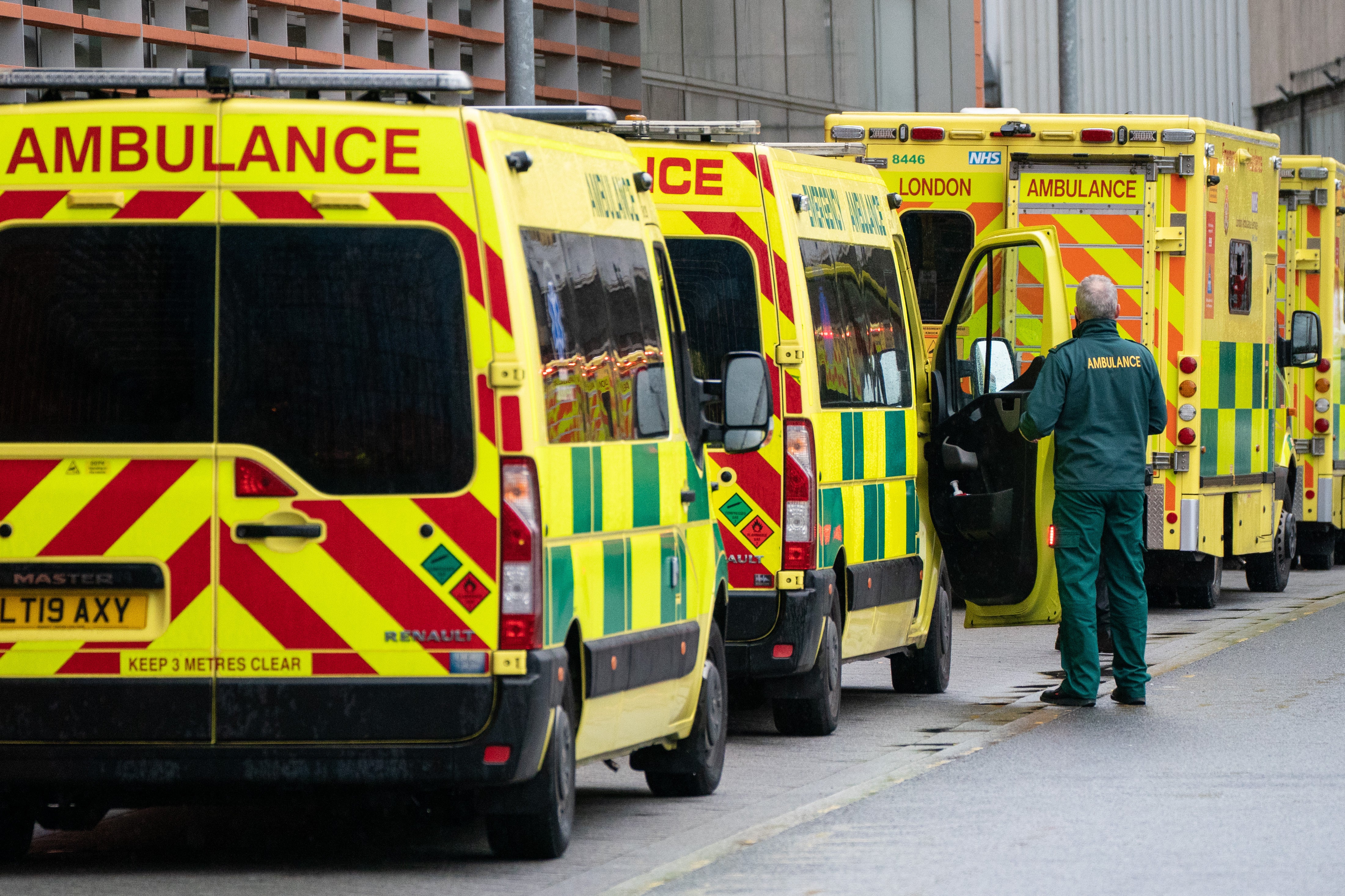Twenty A&E departments were forced to divert ambulances last week according to NHS figures