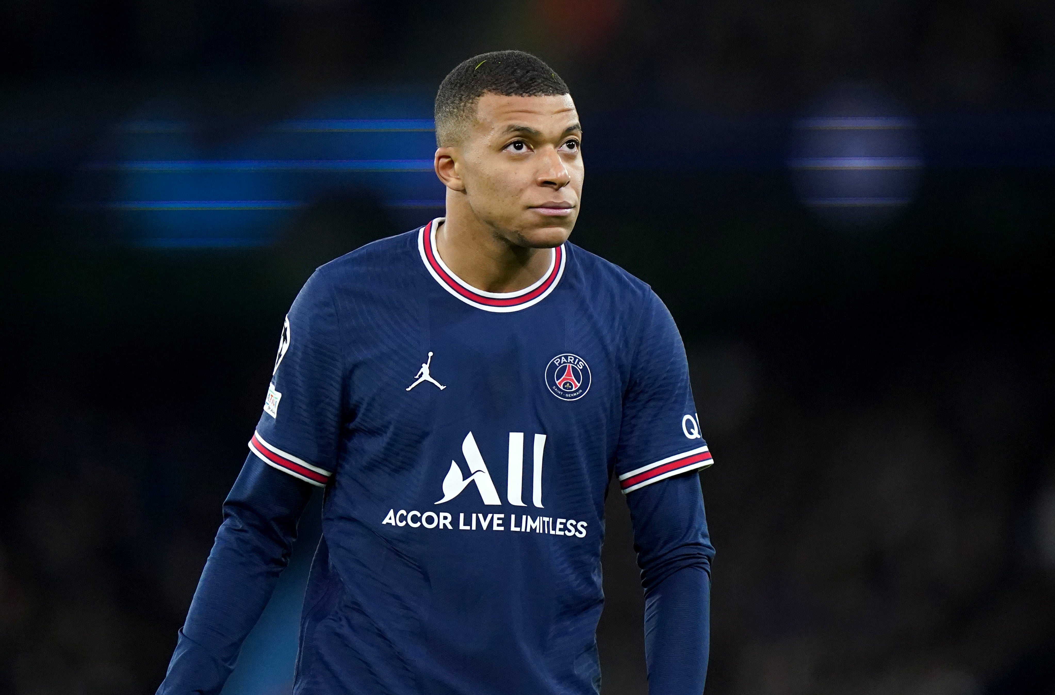 Real Madrid have long had their eyes on PSG’s Kylian Mbappe (Tim Goode/PA)
