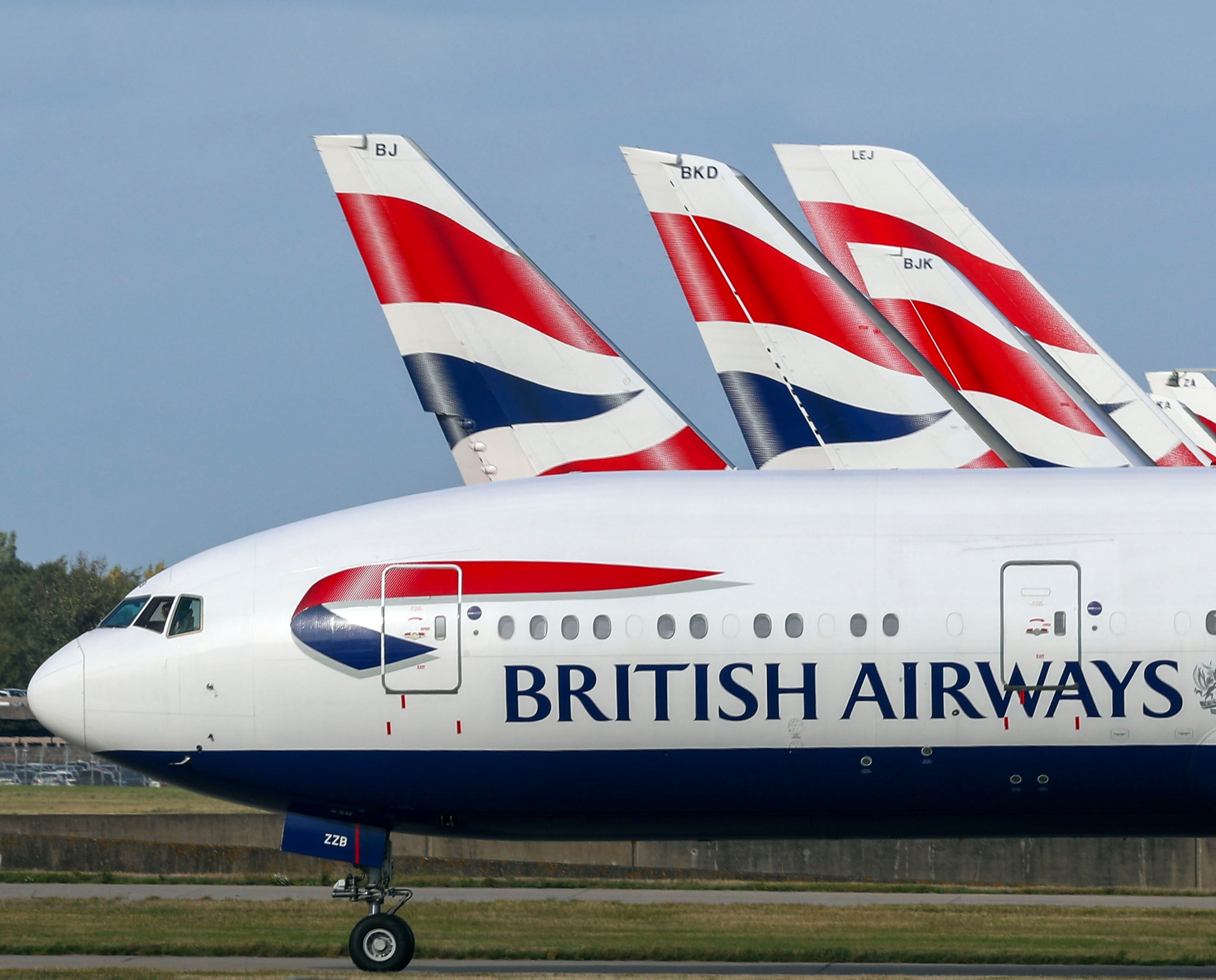 Airline passengers were hit with further disruption as more than 100 UK flights scheduled for Wednesday were cancelled (Steve Parsons/PA)