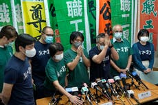 Hong Kong police arrest six activists accused of sedition