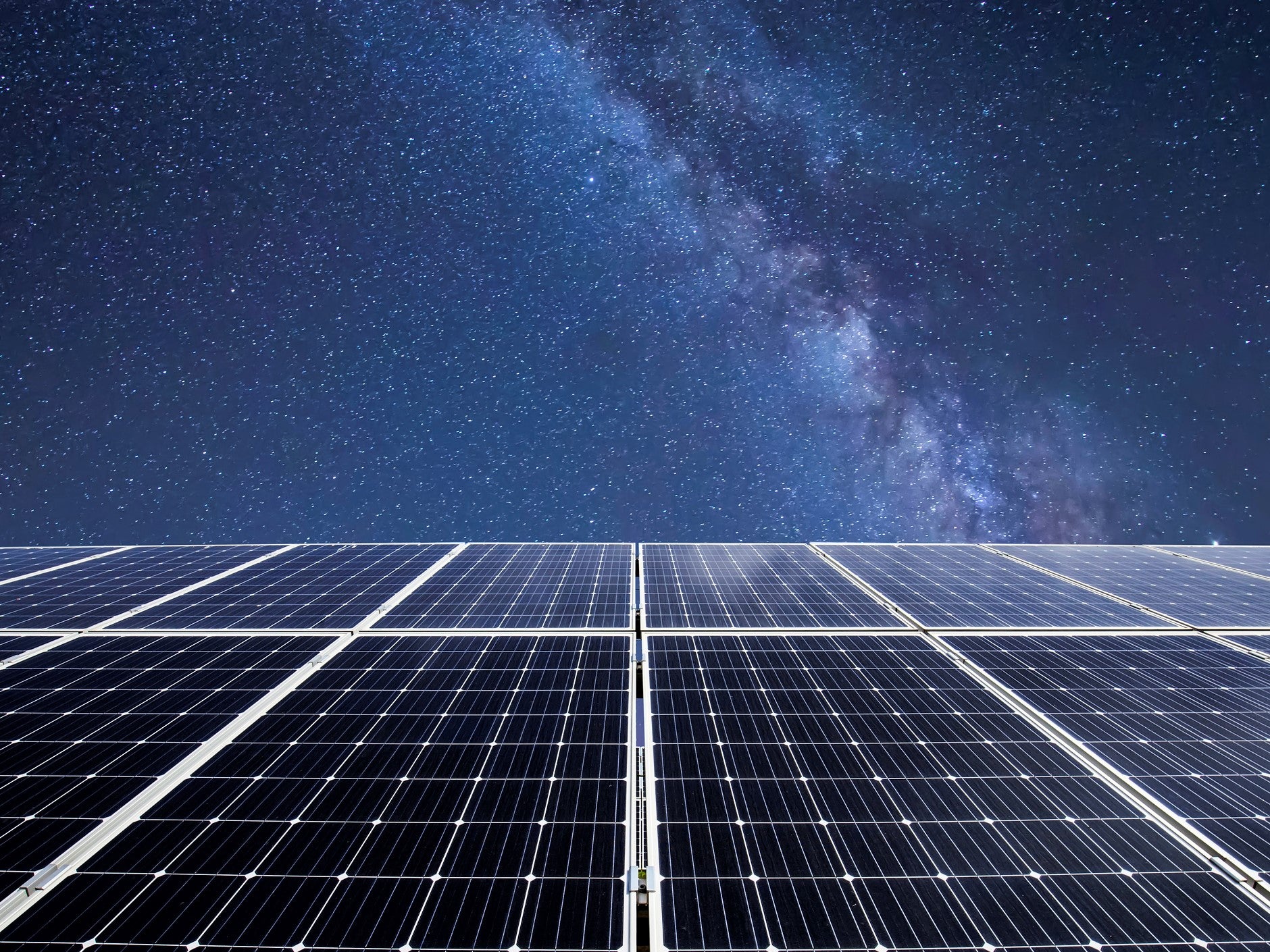 New solar panels can generate electricity at night if the skies are clear