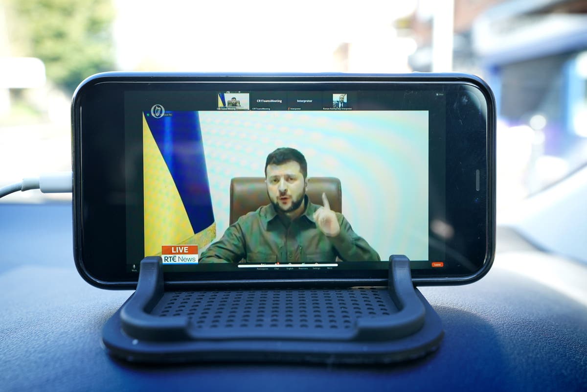 Ireland has not remained neutral on war in Ukraine, says Zelensky
