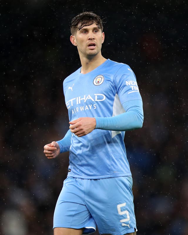 John Stones is avoiding the hype surrounding Manchester City’s clash with Liverpool (Isaac Parkin/PA)