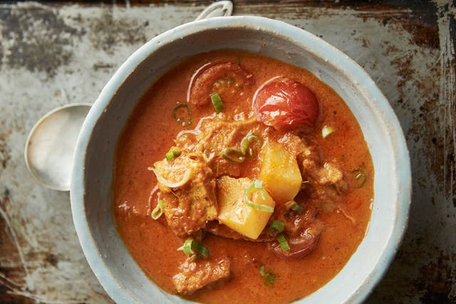 <p>The richness of the curry paste elevates this dish </p>