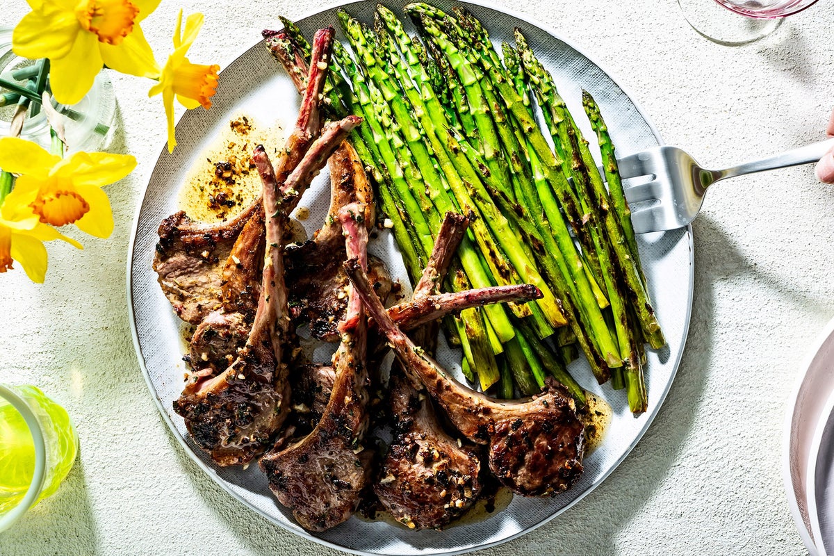 Short on time this Easter? Try this 40-minute lamb chop dish