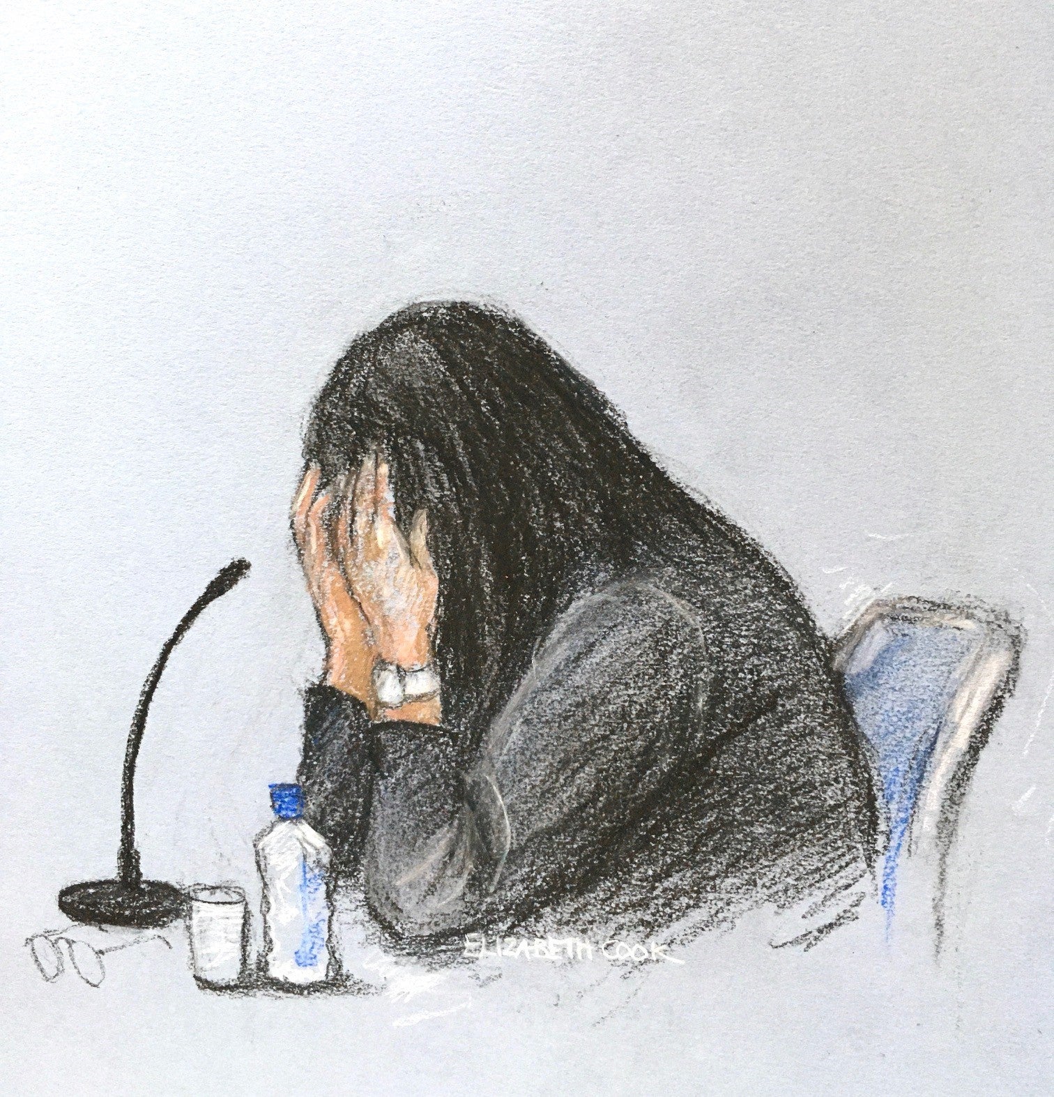 Angharad Williamson giving evidence at Cardiff Crown Court (Elizabeth Cook/PA)