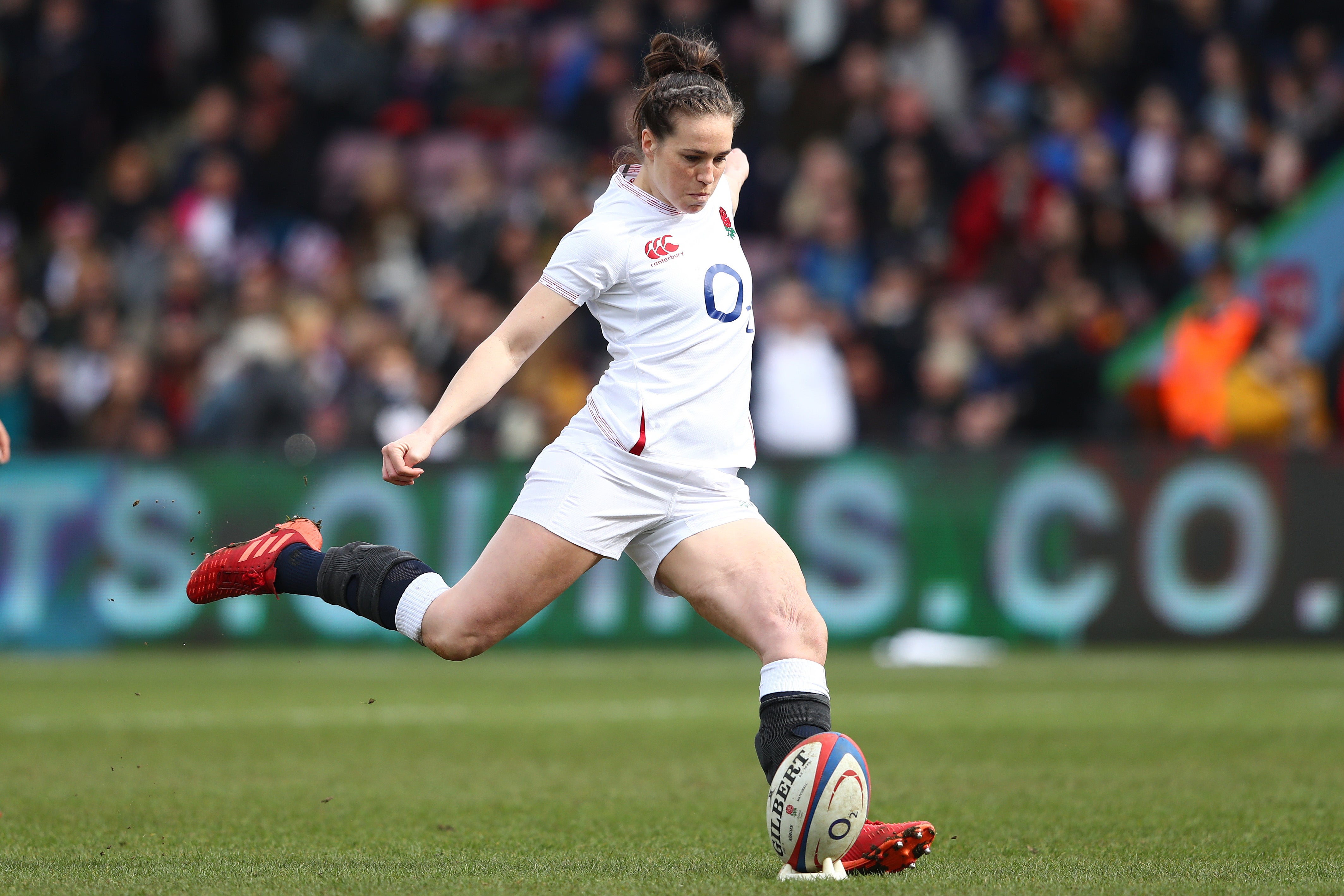 Emily Scarratt has returned as though she never went away