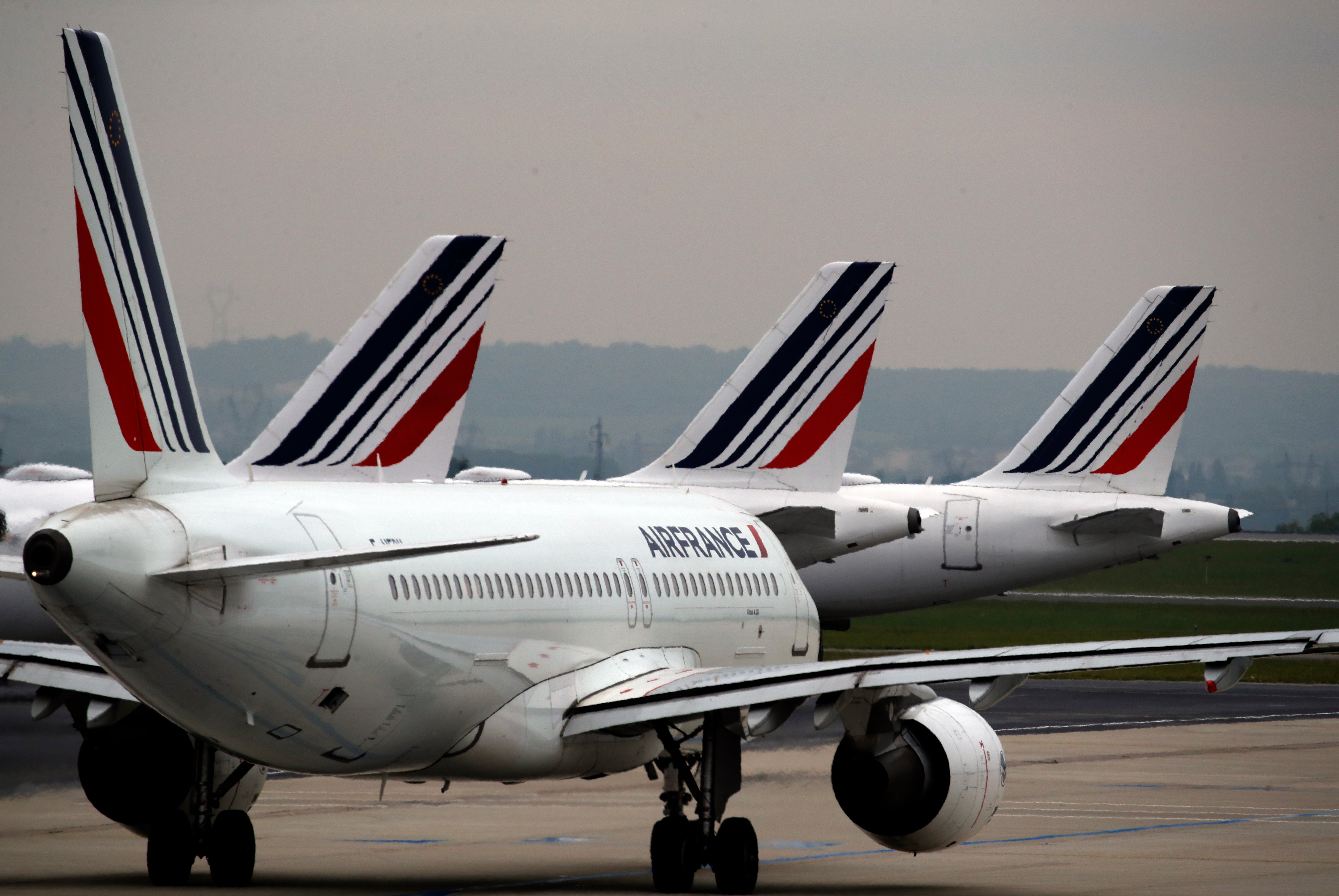 Air France plans to axe as much as 55 per cent of its short and medium-haul flights on Friday