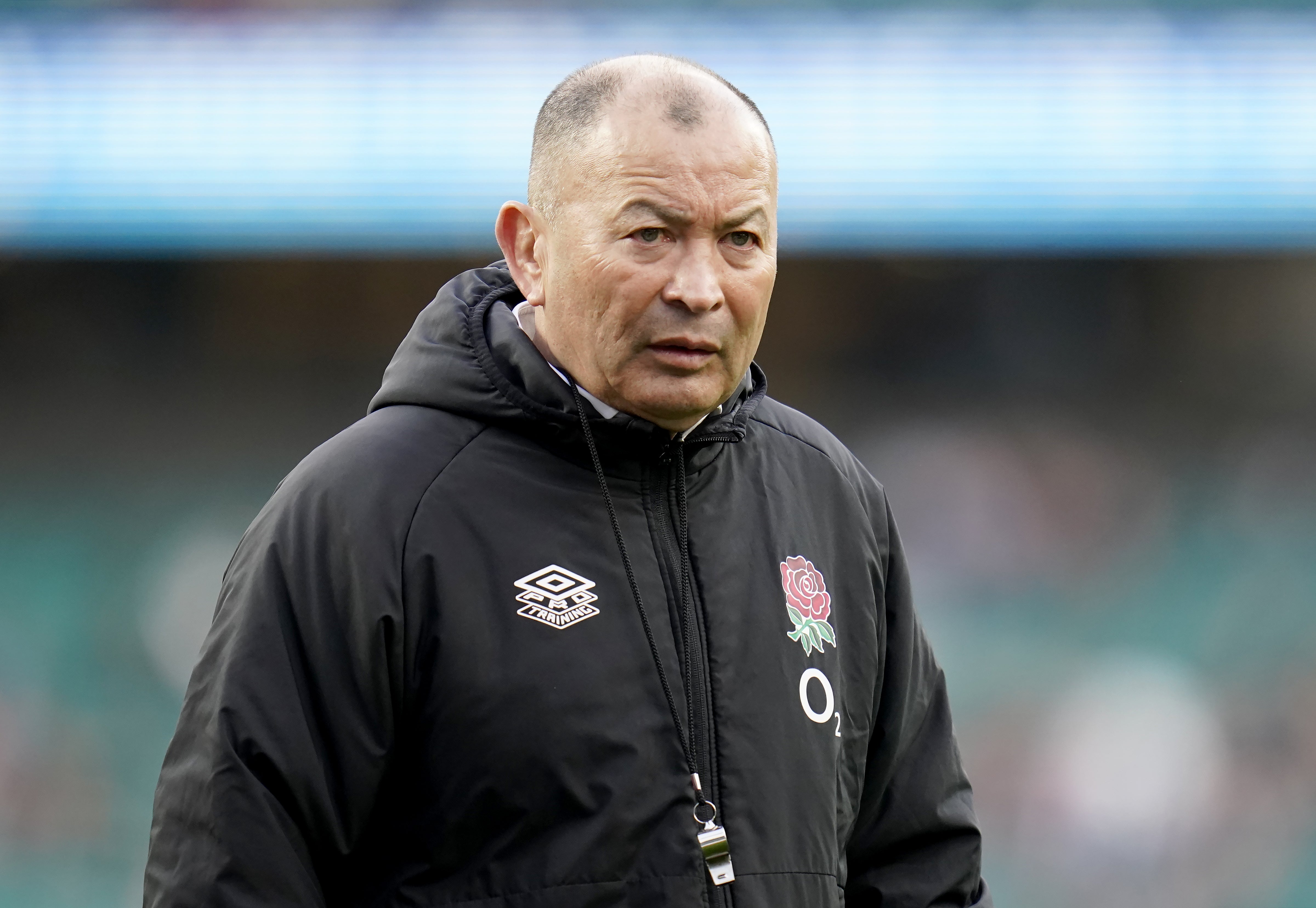 Eddie Jones will step down after the 2023 World Cup (Andrew Matthews/PA)