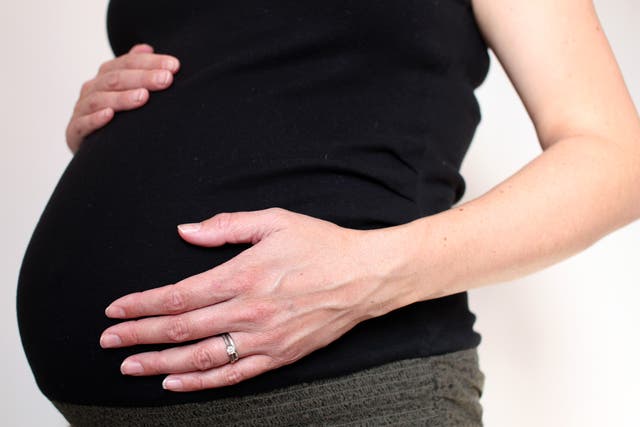 <p>Researchers examined records of nearly 39 million births in the United States from 2010 to 2020 (pictured: stock image of pregnant person) </p>