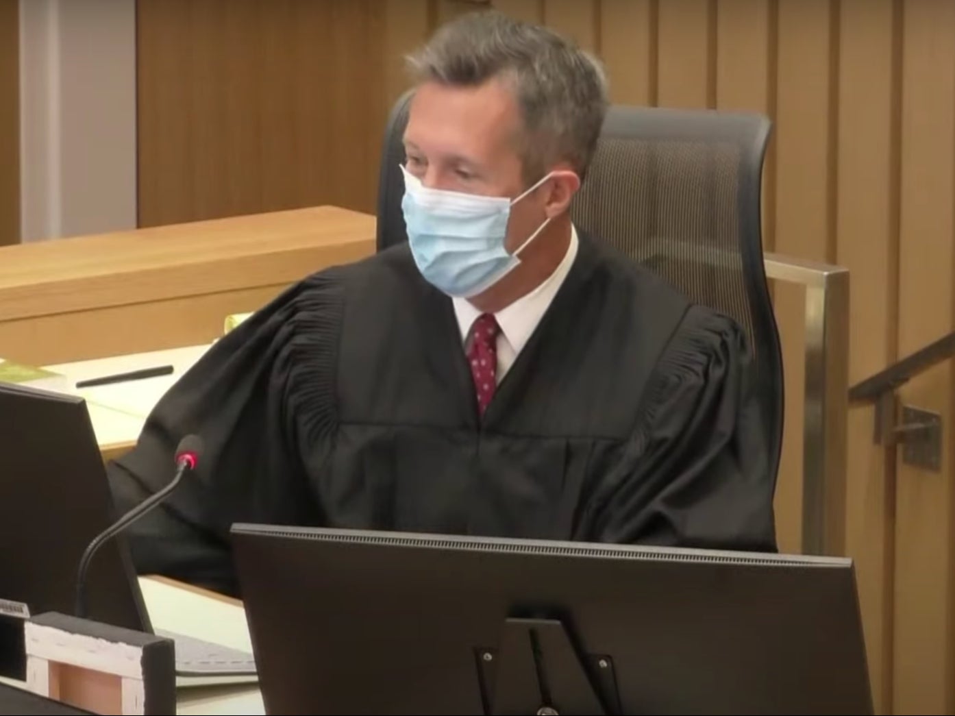 Judge Christopher Ramras during Nancy Brophy’s trial on 4 April 2022 in Portland, Oregon