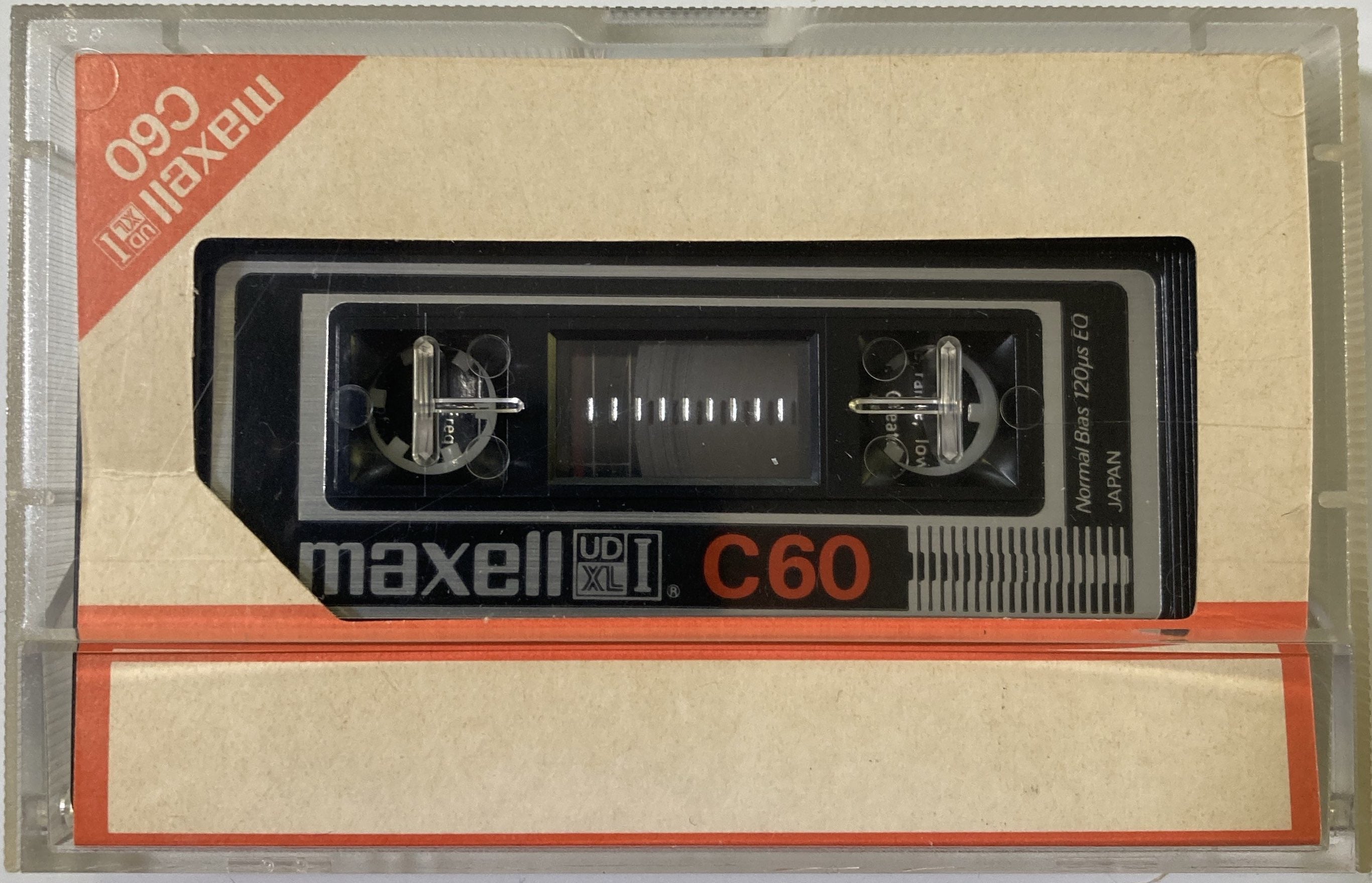 The Maxell C-60 audio cassette also features a handwritten label detailing the name of the song (Omega Auction/PA)