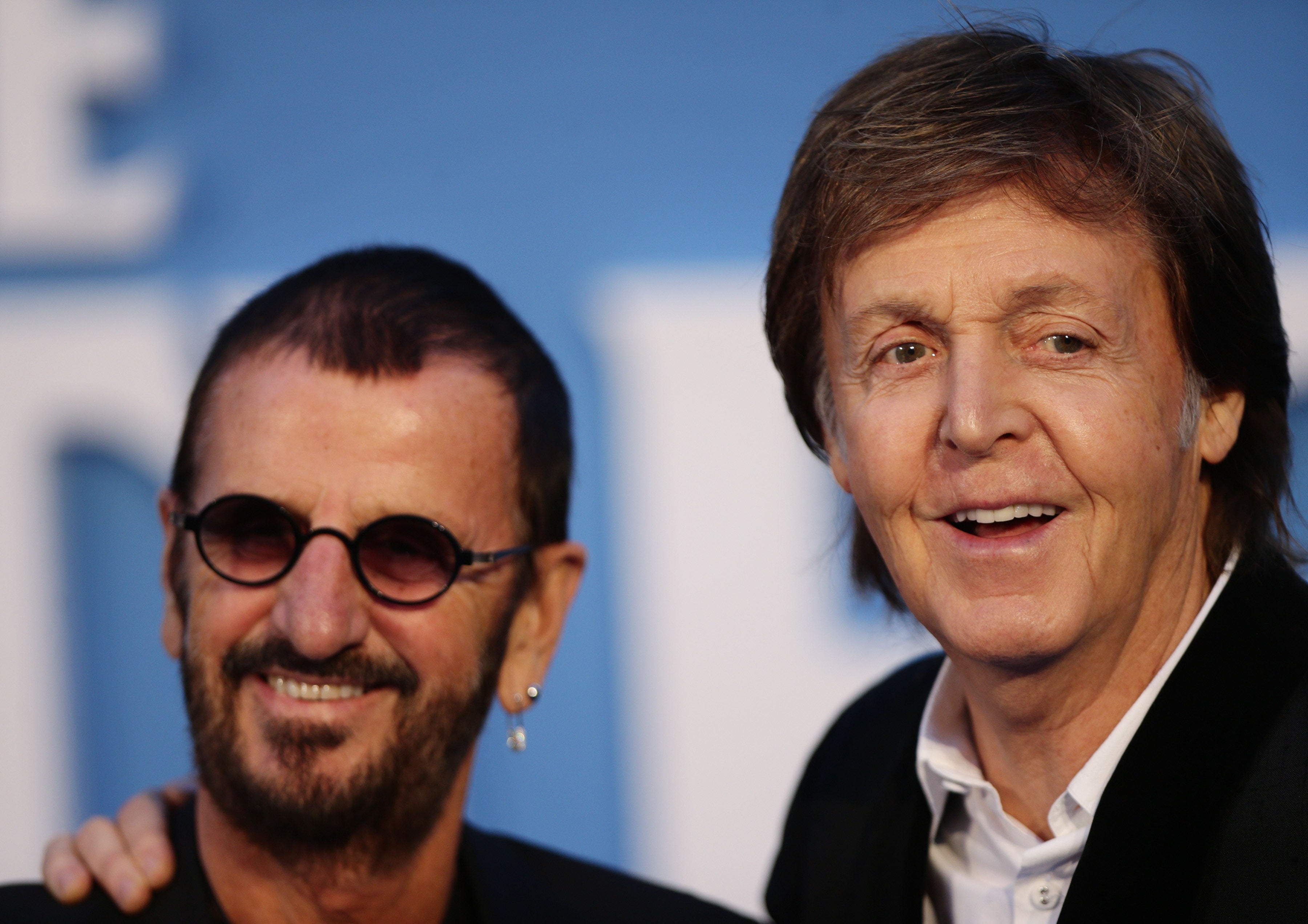 The song by Sir Paul, right, ended up on Sir Ringo’s 1981 album Stop And Smell The Roses (Yui Mok/PA)