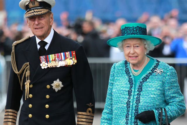 A naval uniform worn by the Duke of Edinburgh and his admiral’s cap are to go on display for the first time on the first anniversary of his death (Andrew/Milligan/PA)