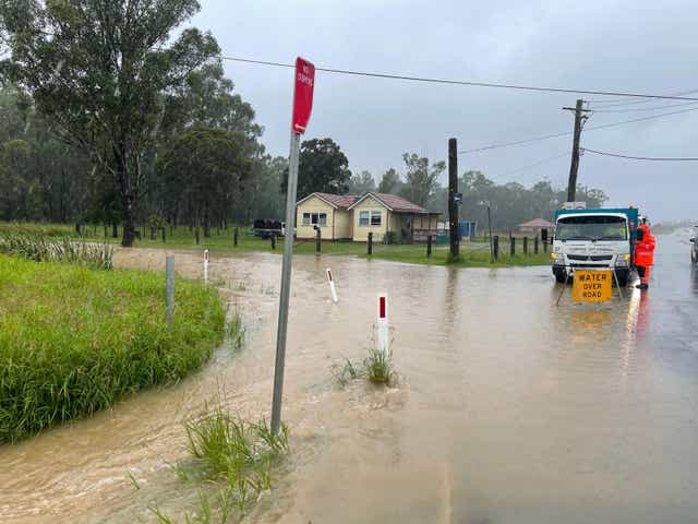 <p>Flashflooding has been reported in several parts of Sydney with heavy rains and thunderstorms forecast over the coming days</p>
