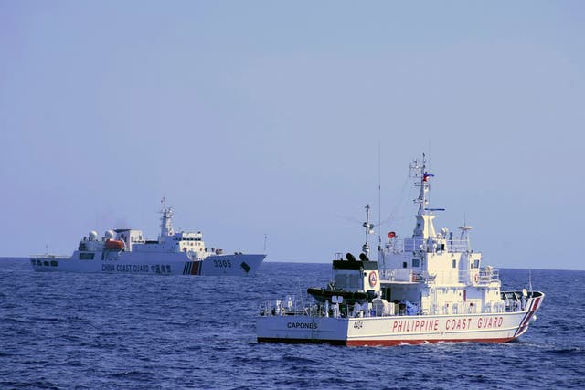 Philippines China Taiwan Disputed Waters