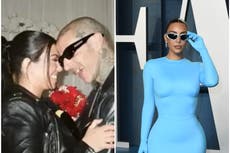 Kim Kardashian found out about Kourtney’s Vegas wedding through a group chat