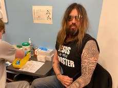 ‘Jesus is my booster’: Billy Ray Cyrus fans confused by singer’s shirt in vaccine photo