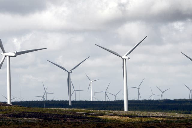 The Government has been criticised for failing to focus on onshore wind (Danny Lawson/PA)