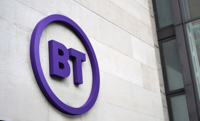 Telecoms giant BT is to increase wages for more than 50,000 staff (BT/PA)
