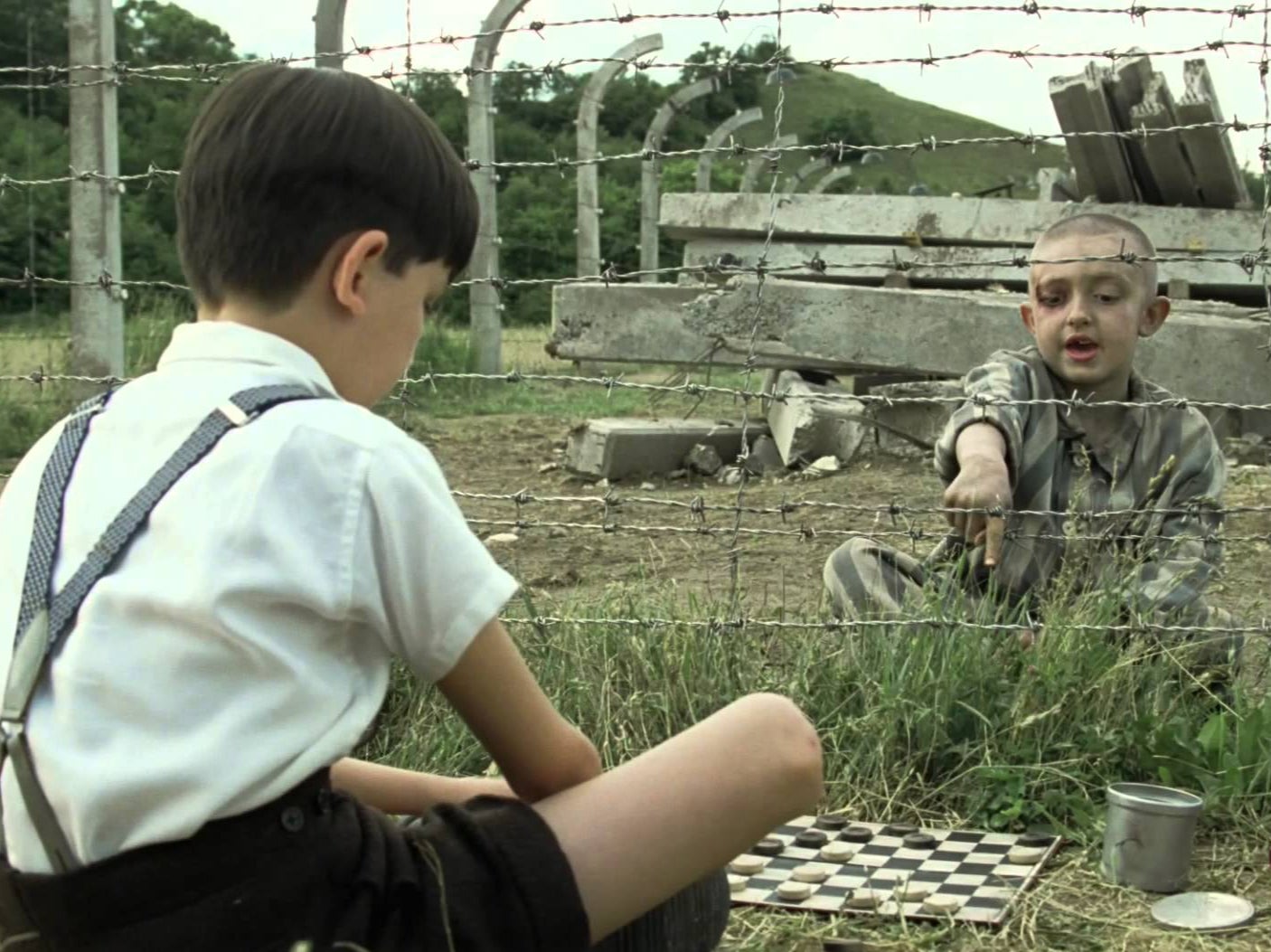 A still from the 2008 film ‘The Boy in the Striped Pyjamas’