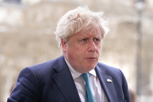 Prime Minister Boris Johnson said biological males should not compete in female-only sport (Kirsty O’Connor/PA)