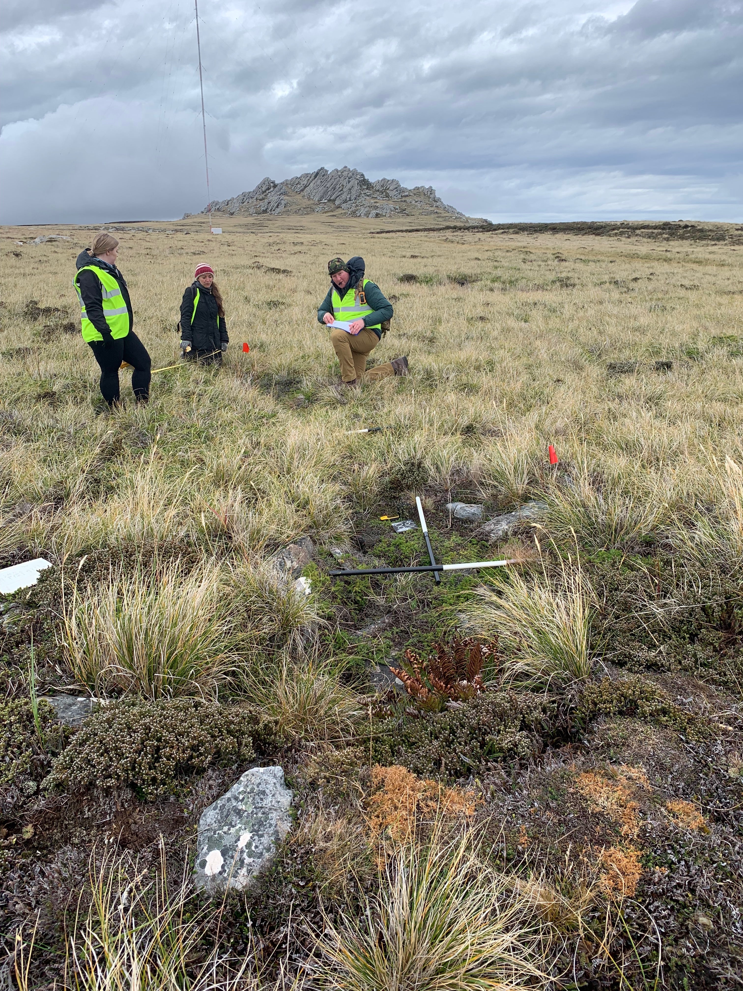 Veterans and archaeologists are working together on the first archaeological survey of Falklands battlegrounds (Falklands War Mapping Project/PA)