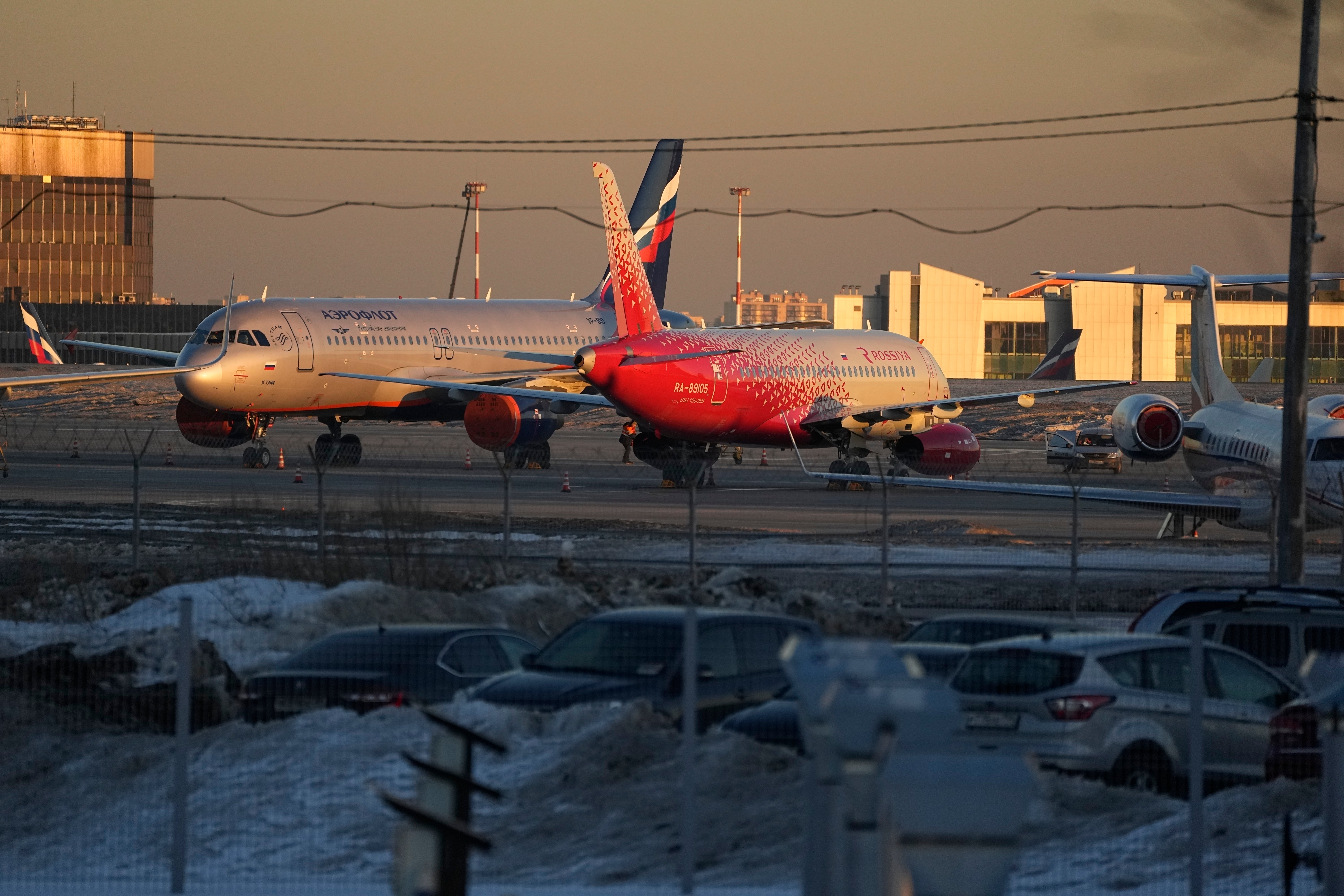 Aeroflot has suspended its links to London and other international locations