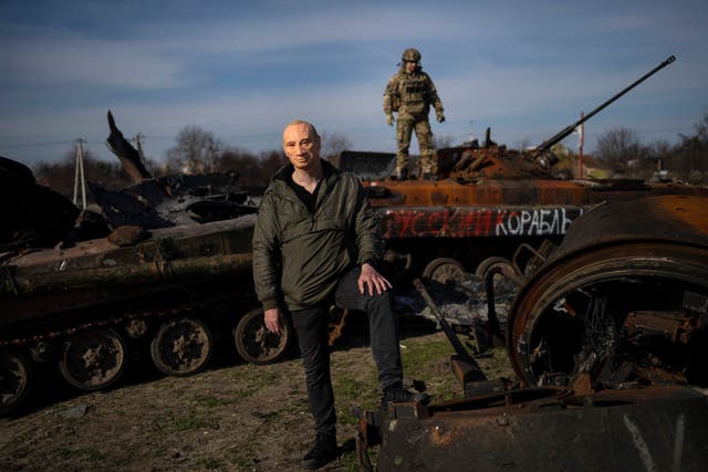 Día de la guerra de Rusia Ucrania en fotos