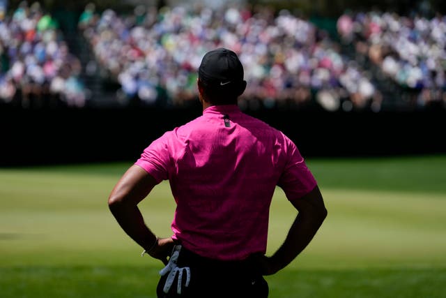 Tiger Woods faced the biggest test to date of his improbable comeback on day two of the 86th Masters (Jae C. Hong/AP)