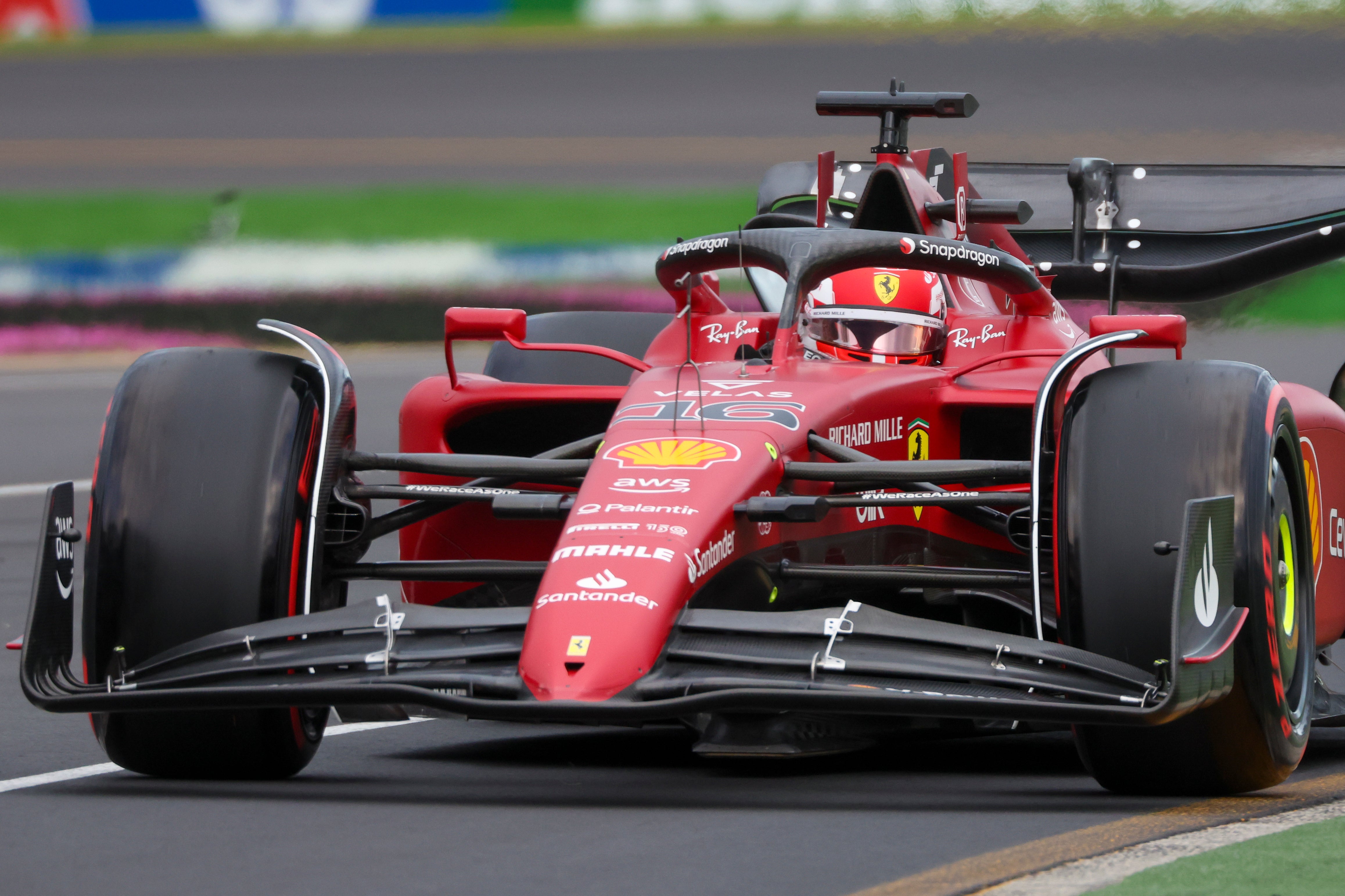 Charles Leclerc sets practice pace in Melbourne with Lewis Hamilton ...