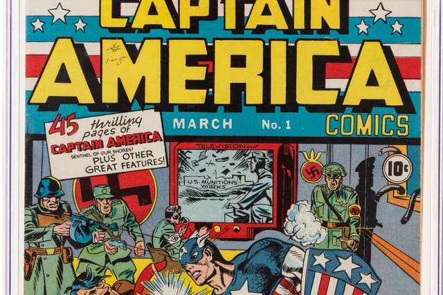 <p>1941’s ‘Captain America Comics No. 1’ sold for $3.1 million on 7 April 2022</p>