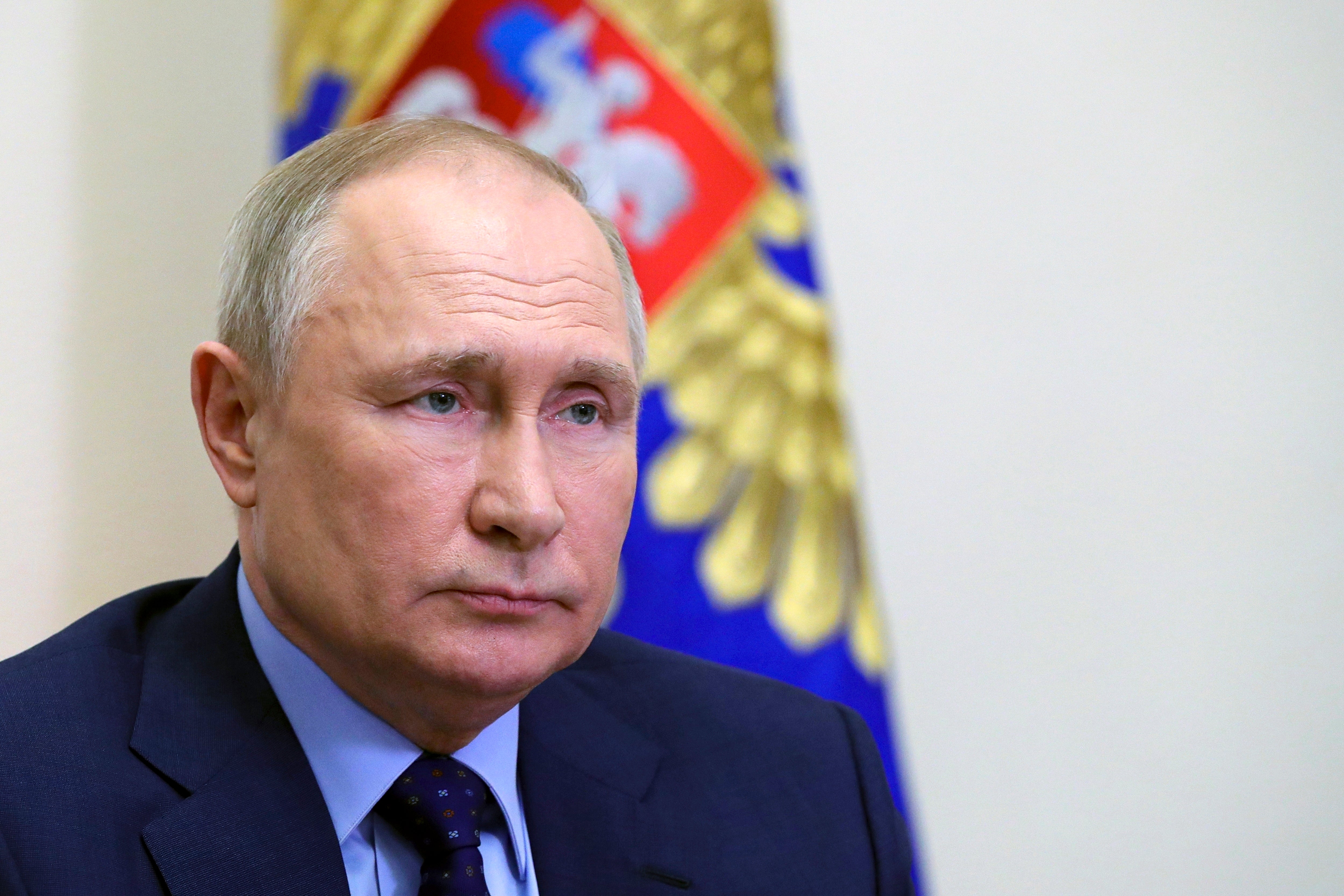 <p>The latest UK sanctions target Russian President Vladimir Putin’s daughters (Mikhail Klimentyev/Sputnik, Kremlin pool/AP)</p>