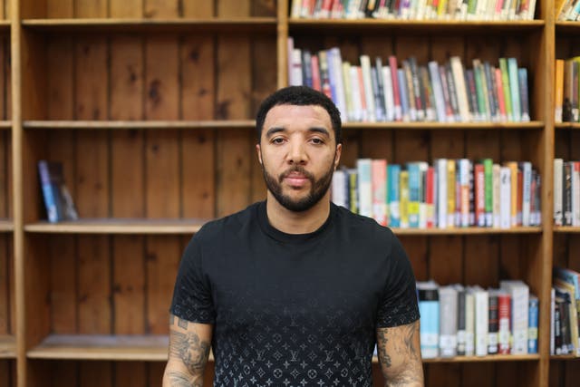 Footballer Troy Deeney launched a campaign to make the national curriculum more diverse in February (James Manning/PA)