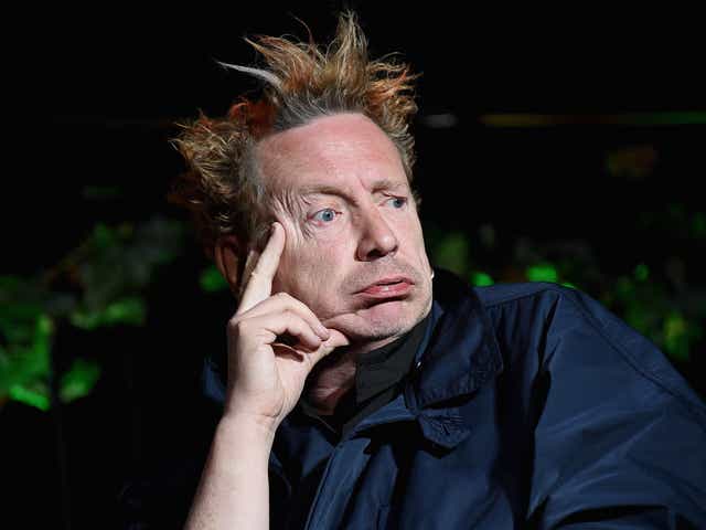 <p>John Lydon speaks onstage at “The Public Image is Rotten” Premiere at Spring Studios on April 21, 2017 in New York City.</p>