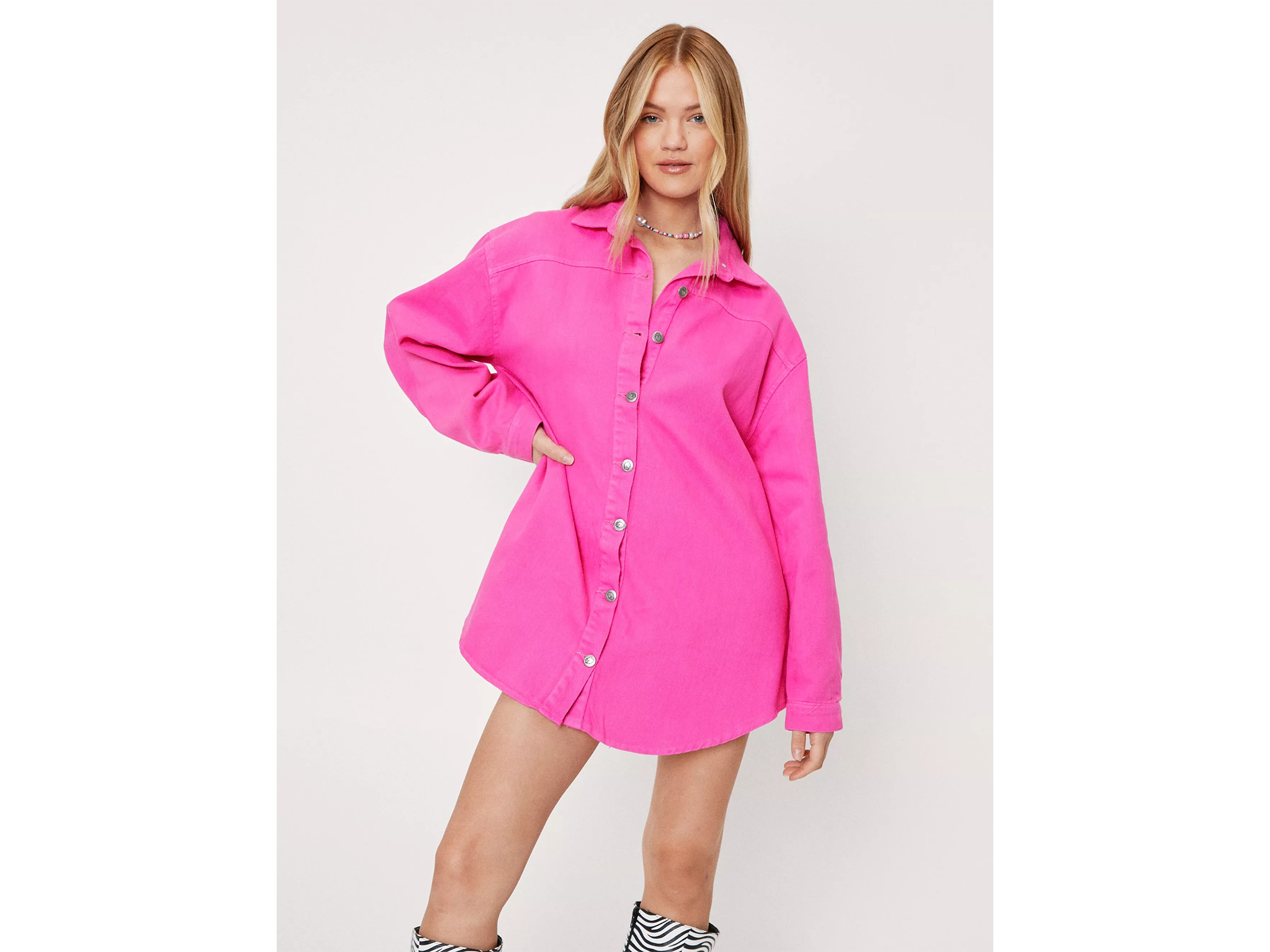 nasty-gal-hot-pink-mini-dress-indybest.png
