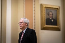 Mitch McConnell is least popular US senator while his chief whip is best liked, new survey reveals